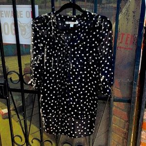 Polka dot blouse